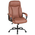 400 Pounds Big and Tall Adjustable High Back Leather Office Chair
