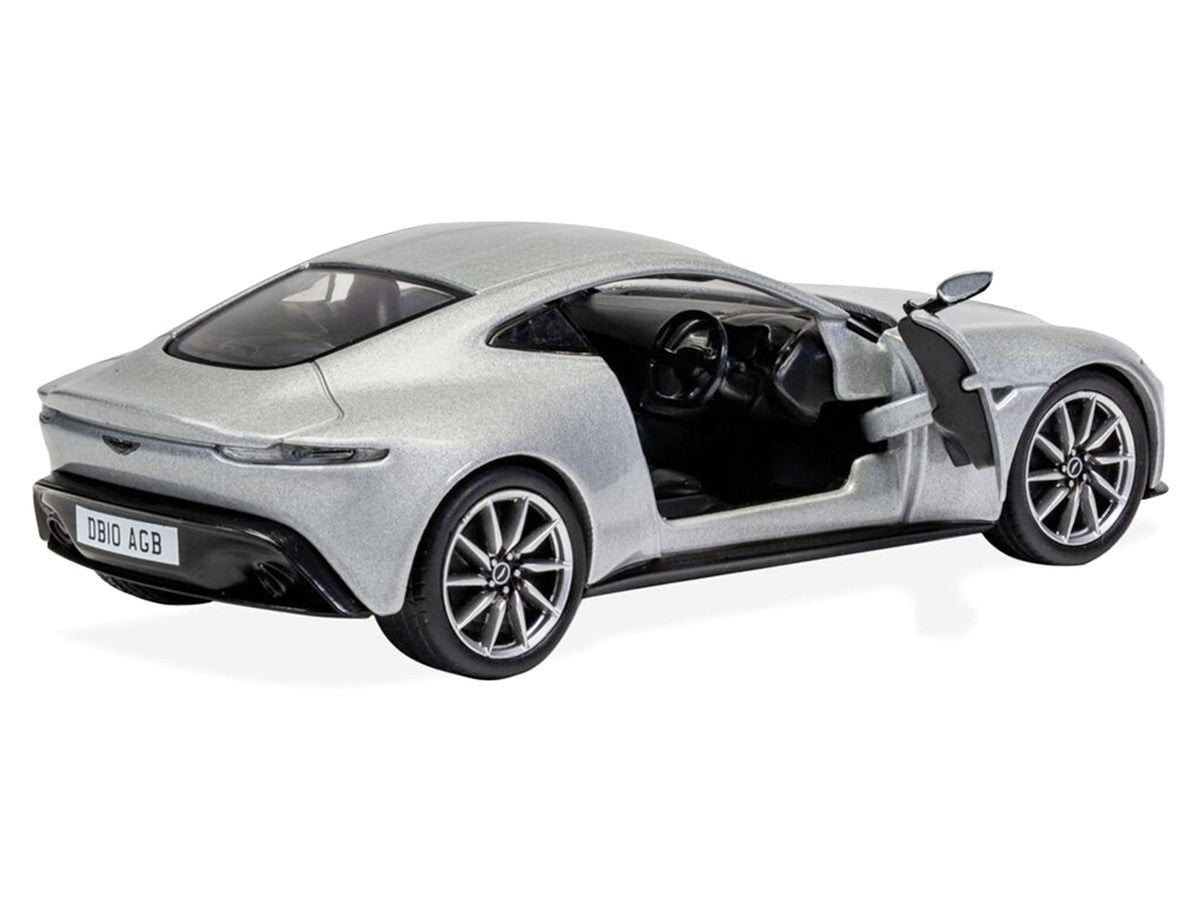 Aston Martin DB10 RHD (Right Hand Drive) Silver Metallic James Bond 007 "Spectre" (2015) Movie Diecast Model Car by Corgi