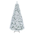 Artificial Snow-Flocked Christmas Tree with Branch Tips-6 ft