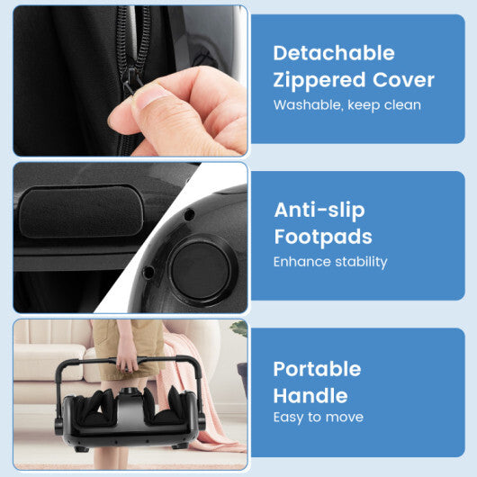 Foot and Calf Massager Heat 360? Adjustable Stand Easy Cleaning and Convenient Storage