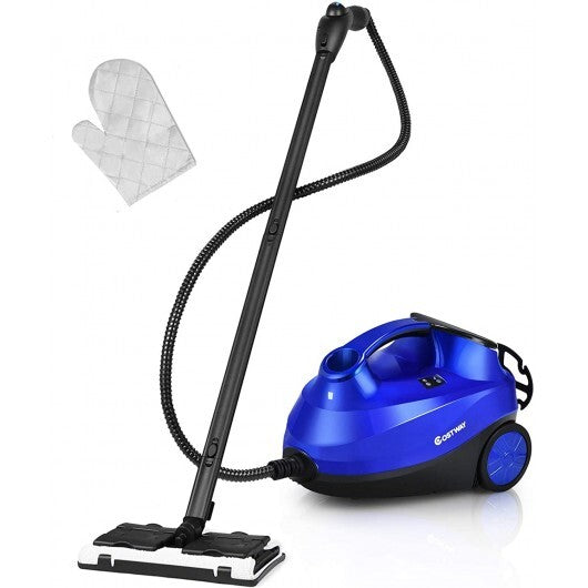 2000W Heavy Duty Multi-purpose Steam Cleaner Mop with Detachable Handheld Unit-Red