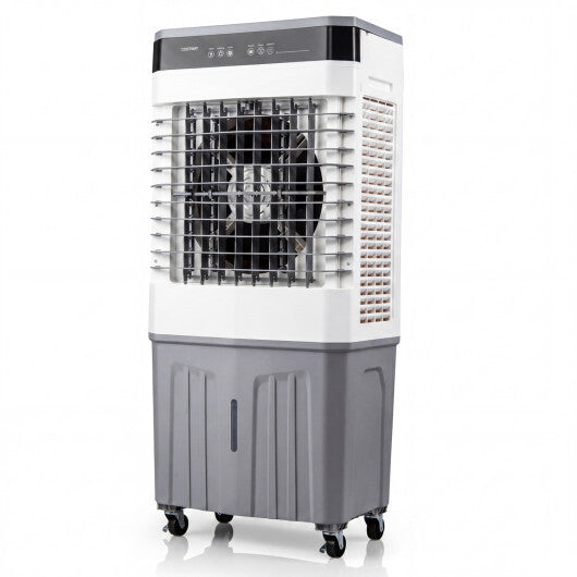 Swamp Cooler 2100 CFM 3-in-1 Evaporative Air Cooler with 7.2 Gal Water Tank-White