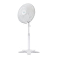 Brentwood Kool Zone F-16SPW 3-Speed 16 Oscillating Stand Fan, White