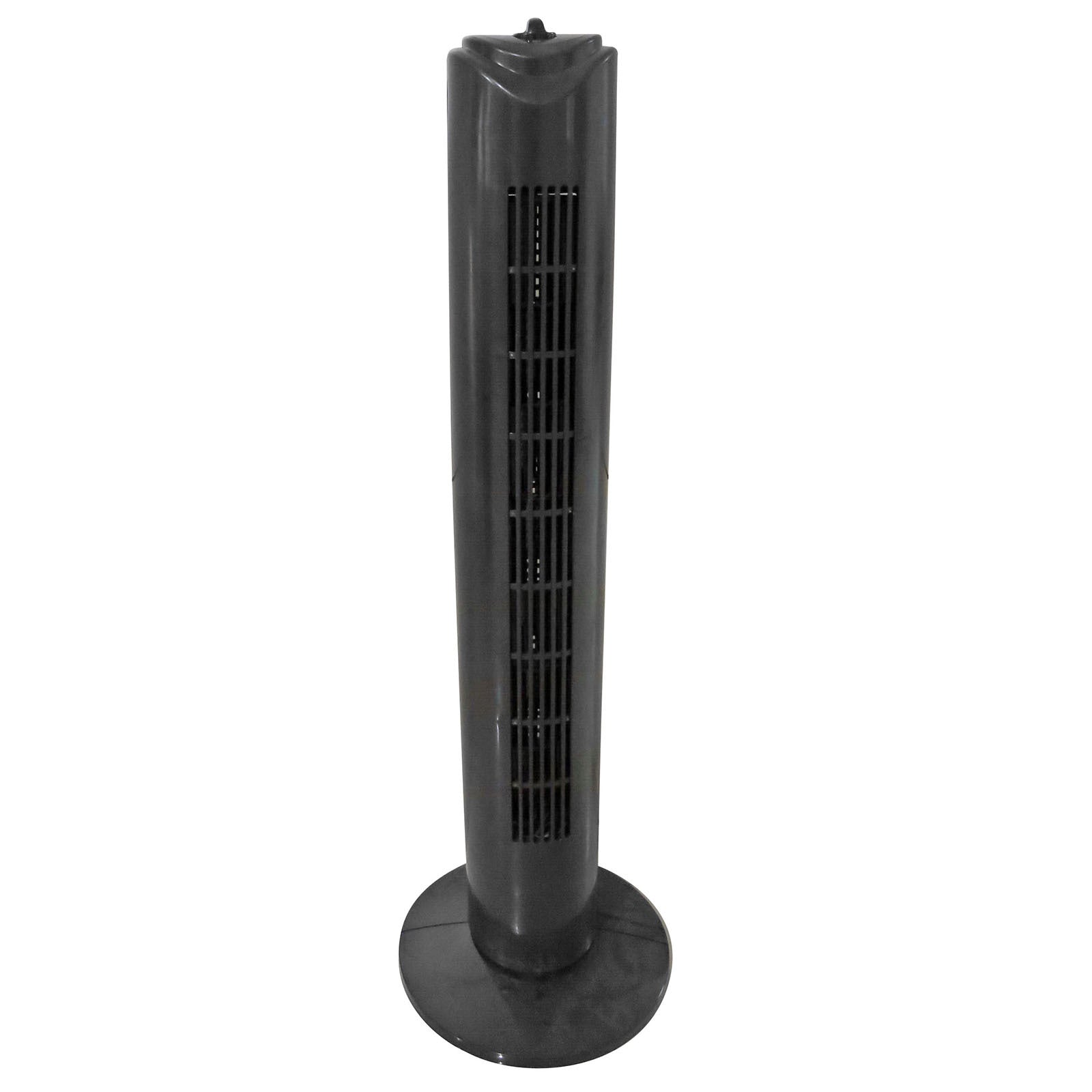 Optimus 32 in. Tall Tower Fan in Black