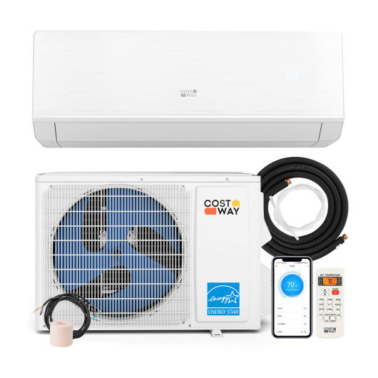 SEERXtreme Series ENERGY STAR Certified 12000 BTU 24 SEER2 208-230V Mini Split Heat Pump Heating at -15F