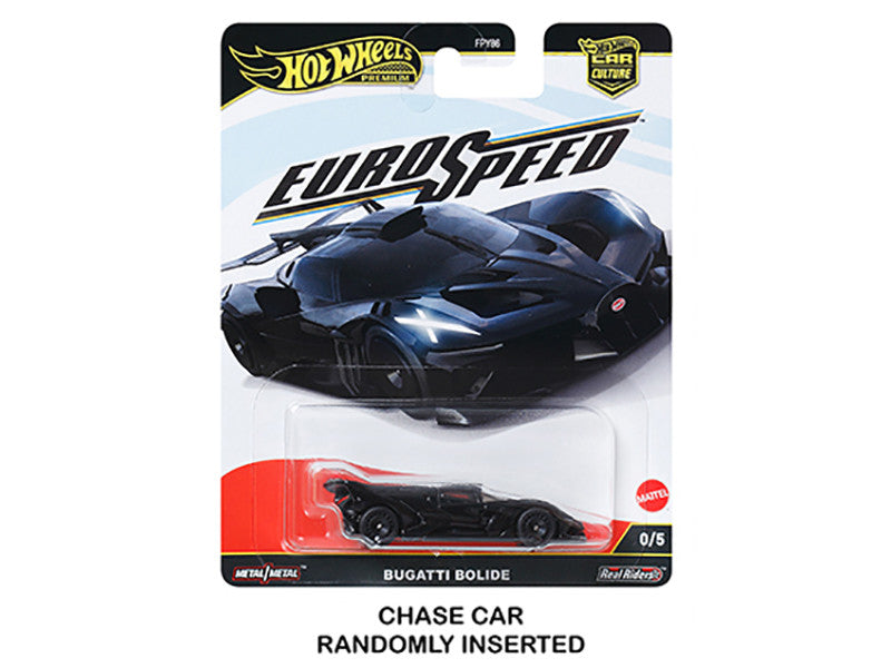 "Euro Speed" 5 piece Set "Car Culture" 2025 Series L Diecast Model Cars by Hot Wheels