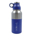 Brentwood GeoJug 18oz Stainless Steel Vacuum Insulated Water Bottle, Blue