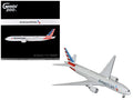 Boeing 777-200ER Commercial Aircraft "American Airlines" (N788AN) Silver with Striped Tail "Gemini 200" 1/200 Diecast Model Airplane by GeminiJets