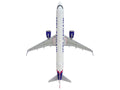 Airbus A321neo Commercial Aircraft "Icelandair" (TF-IAA) White with Blue and Pink Tail "Gemini 200" Series 1/200 Diecast Model by GeminiJets