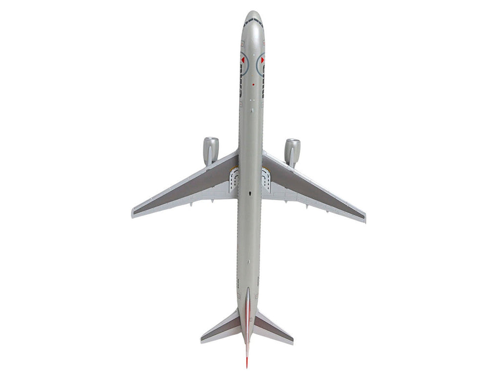 Boeing 757-300 Commercial Aircraft "Northwest Airlines" (N587NW) Silver with Red Tail "Gemini 200" Series 1/200 Diecast Model by GeminiJets
