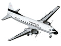 Convair C-131 Commercial Aircraft "Conquest Air Cargo" (N342GS) White with Black Tail Stripes "Gemini 200" Series 1/200 Diecast Model Airplane by GeminiJets