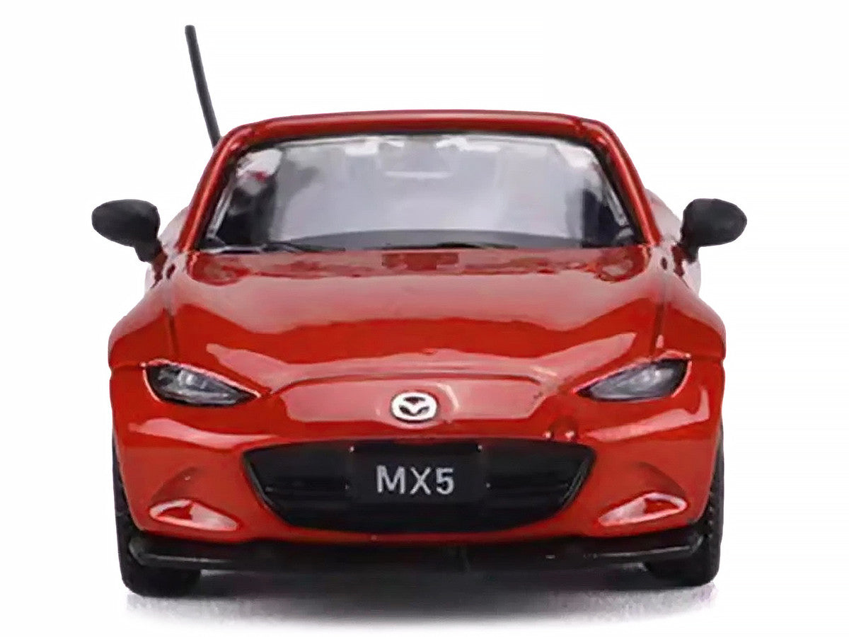 2024 Mazda MX-5 Roadster Orange Metallic 1/64 Diecast Model Car by GCD x Enchery