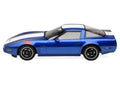 1996 Chevrolet Corvette C4 Grand Sport Blue Metallic with White Stripe 1/18 Model Car by GT Spirit