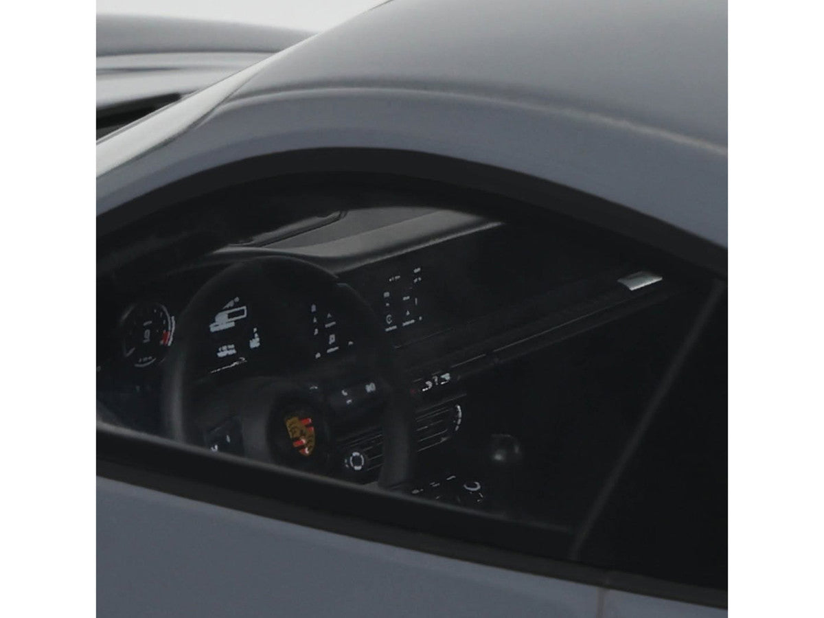 2025 Porsche 911 (992.2) GT3 Touring Gray with Gold Stripe 1/18 Model Car by GT Spirit