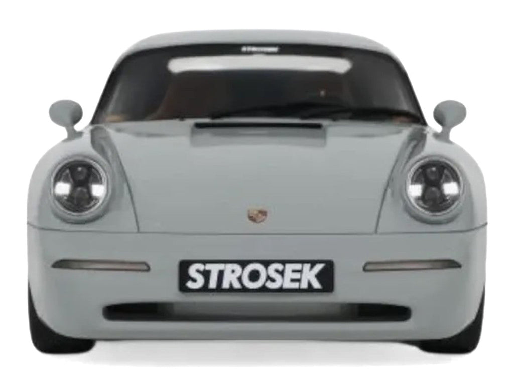 2023 Strosek Mega 30 Speedster (Porsche 911) Classic Gray 1/18 Model Car by GT Spirit