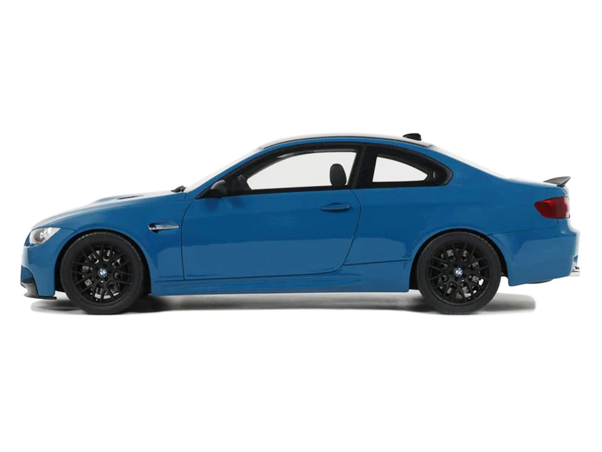 2007 BMW M3 E92 Blue Metallic with Black Top 1/18 Model Car by GT Spirit