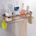 DecorBites™ Gold Brass Bathroom Shelf with Soap Holder 30cm/45cm