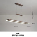 DecorBites™ Gold Aluminum LED Chandelier Acrylic Deco Design for Bedroom Kitchen Island