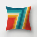 DecorBites™ Geometric Stripe Patchwork Pillow Case | Home Decor Sofa Cushion Cover
