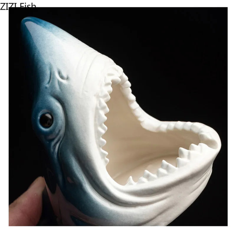 DecorBites™ Creative Shark Storage Ashtray for Home and Office Decoration