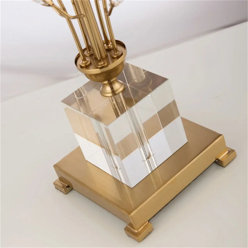 DecorBites™ Crystal Branch LED Desk Lamp for Home Bedroom