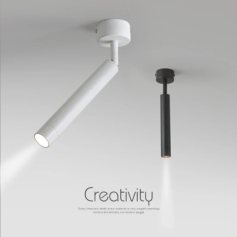 DecorBites™ LED Adjustable Angle Spotlight Ceiling Lights for Background Wall and Aisle