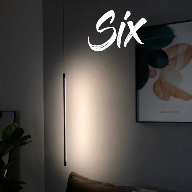 DecorBites™ LED Long Line Chandelier for Living Room and Bedroom
