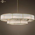 DecorBites™ Glass Chandeliers: Elegant LED Pendant Hanging Lights for Home, Hotel, and Restaurant