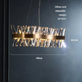 DecorBites™ Gold Crystal LED Chandelier for Dinning Room