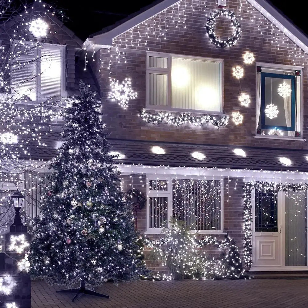 DecorBites™ LED Fairy Strings Light 220V Outdoor Waterproof Garland for Christmas Party Wedding Birthday