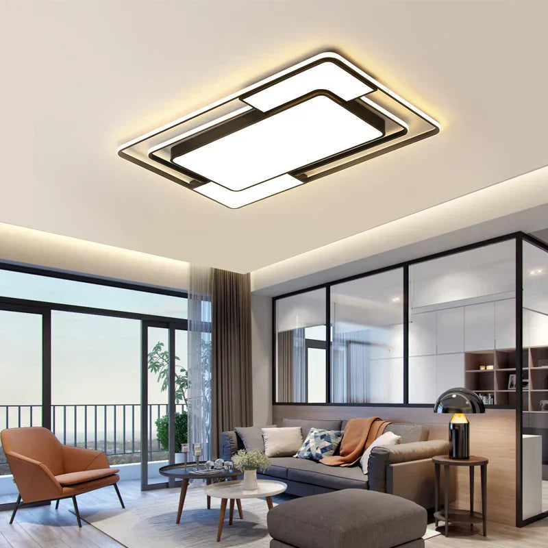 DecorBites™ Iron Body Modern Chandelier Lighting with Remote Control