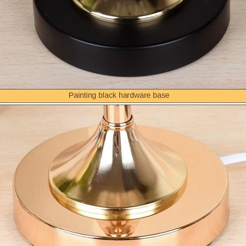 DecorBites™ Crystal Desk Lamp USB Charging Night Light for Living Room Bedroom Decor