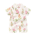 Newbor Summer Romper Jumpsuit Sleepwear In Casual Style for New Born Baby Boys and Girls