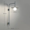 DecorBites™ Industrial Style Wall Lamp for Bedroom, Living Room, Aisle, Staircase