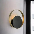 DecorBites™ Golden Ring Sconce Lights Fixture for Bedroom Living Room Hallway Decor