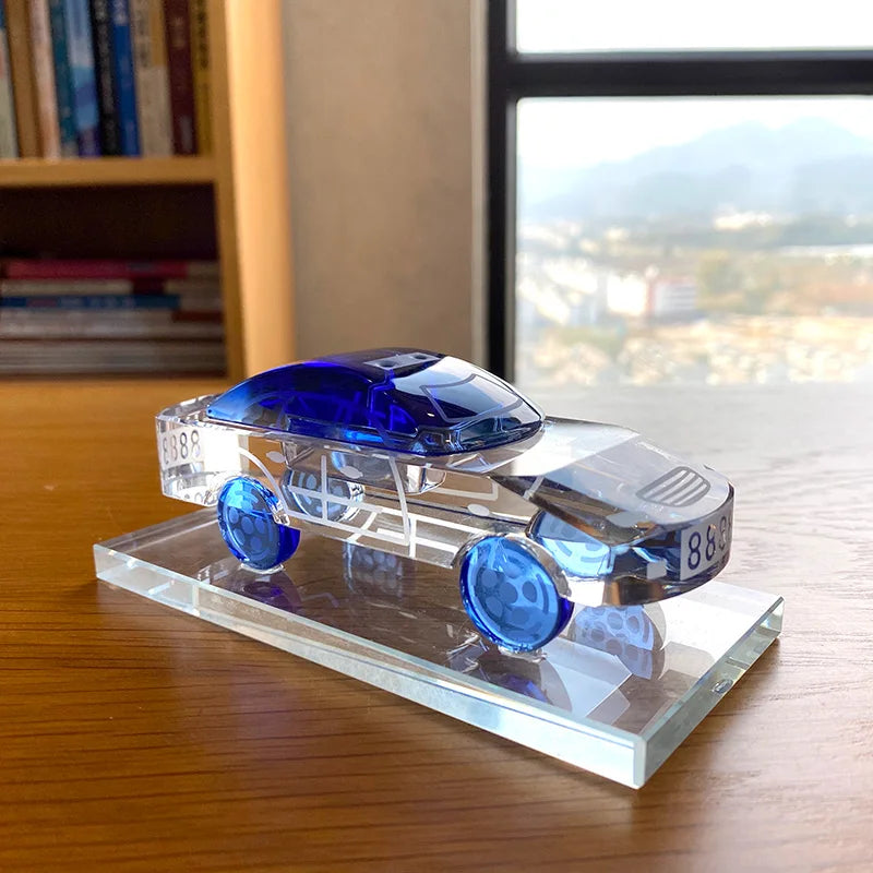 DecorBites™ Crystal Car Model Perfume Ornament Paperweight Home Table Decor Kid Gift