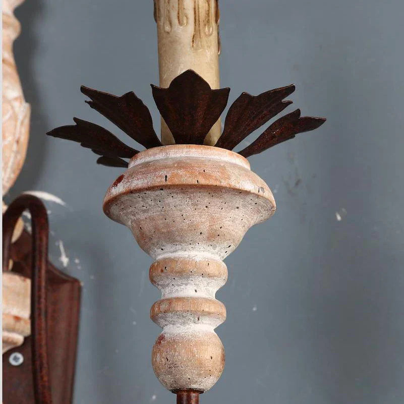 DecorBites™ French Country Rustic Wall Sconces Light Antique Retro Wall Lamps