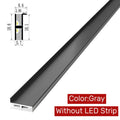 DecorBites™ LED Cabinet Layer Lamp: Ultra-Thin Aluminum Profiles, Up Down Backlight, 18mm Board.
