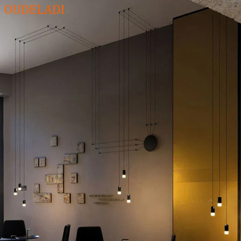 DecorBites™ Industrial Retro Wall Lamp Black LED Hanging Light