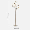 DecorBites™ Ginkgo Flower Floor Lamp - Modern LED Decor for Home Living Room