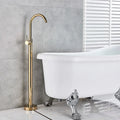 DecorBites™ Gold Tub Sink Faucet with Handshower