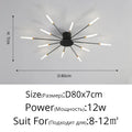 DecorBites™ LED Acrylic Ceiling Light Fixture for Bedroom Hall Living Room Kids, Modern Luster