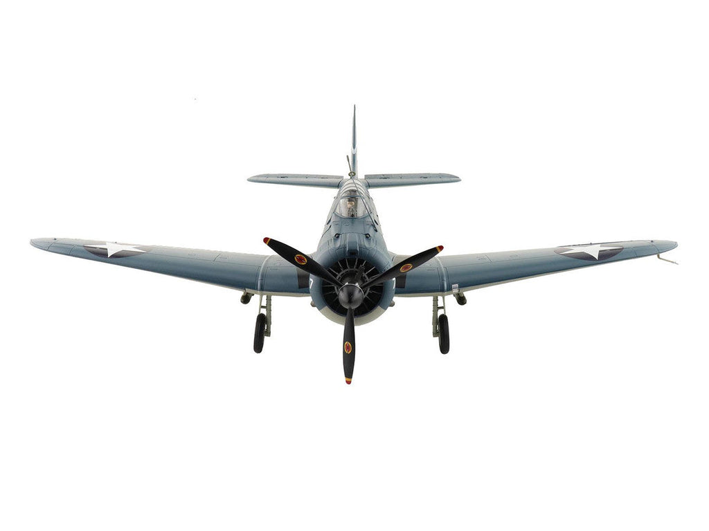 Douglas SBD-3 Dauntless Aircraft "Dusty Kleiss S-7 Scouting Six USS Enterprise" (1942) United States Navy "Premium Collection" 1/32 Diecast Model by Hobby Master