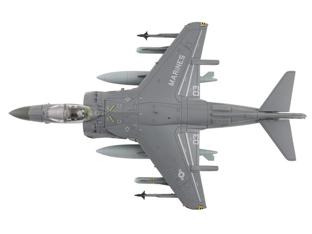 McDonnell Douglas AV-8B Plus Harrier II Aircraft "165357 VMA-231 Ace of Spades Operation Inherent Resolve USCENTCOM" (2017) United States Marine Corps "Air Power Series" 1/72 Diecast Model by Hobby Master