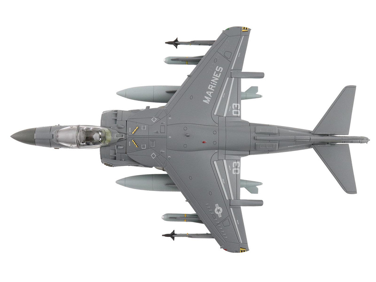 McDonnell Douglas AV-8B Plus Harrier II Aircraft "165357 VMA-231 Ace of Spades Operation Inherent Resolve USCENTCOM" (2017) United States Marine Corps "Air Power Series" 1/72 Diecast Model by Hobby Master