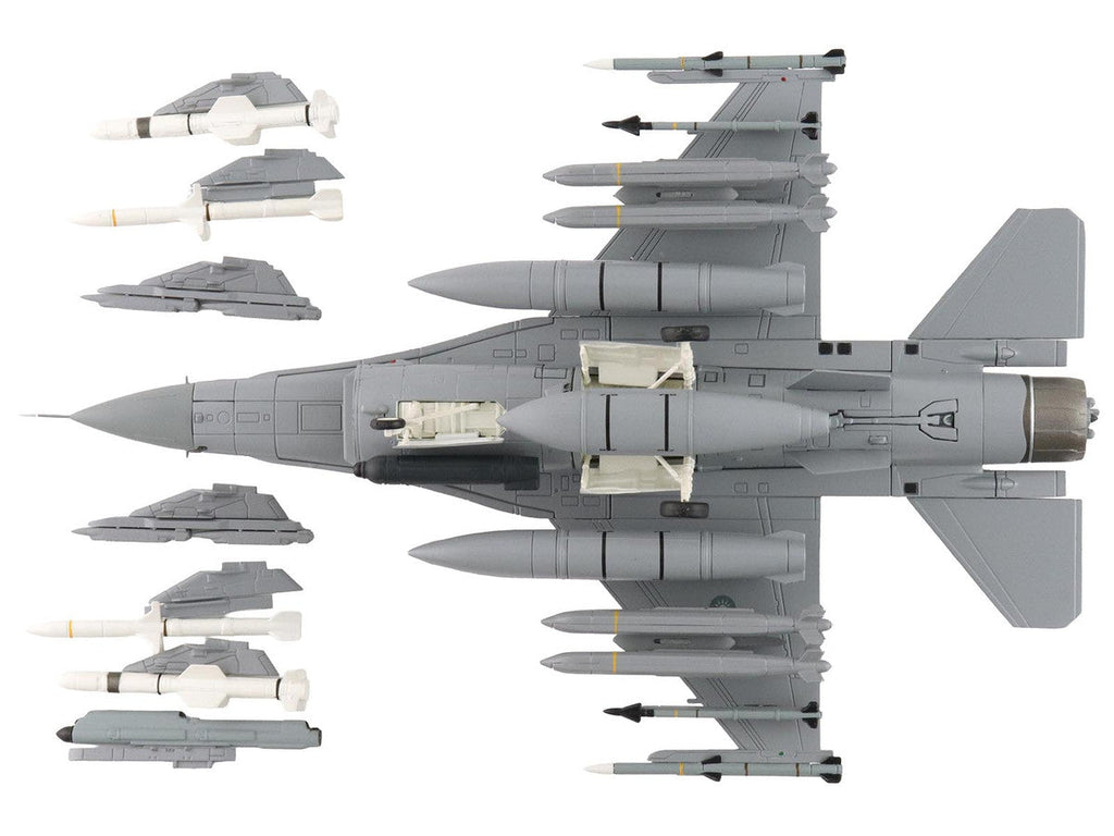 Lockheed F-16D Fighting Falcon Fighter Aircraft "6831 Block 70" (2025) Republic of China Air Force "Air Power Series" 1/72 Diecast Model by Hobby Master