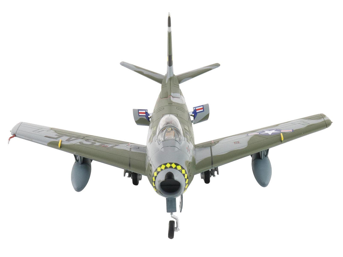 North American F-86F Sabre Fighter Aircraft "25333 461st Fighter Day Squadron West Germany" (1955) United States Air Forces in Europe "Air Power Series" 1/72 Diecast Model by Hobby Master