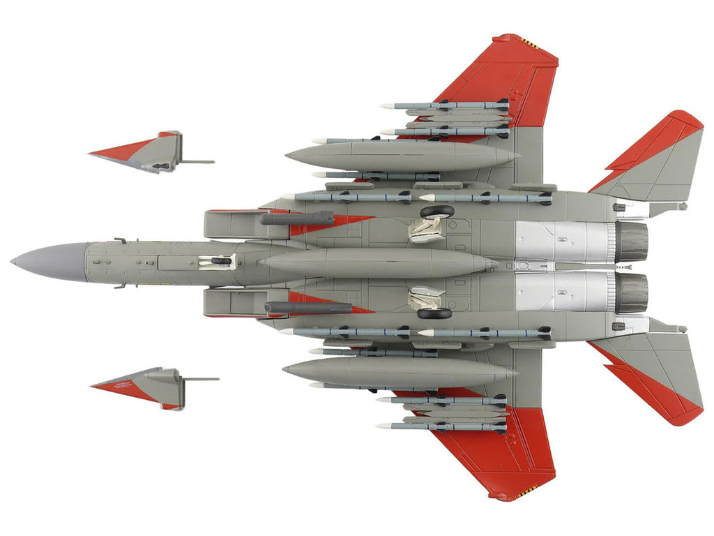 Boeing F-15SA (Saudi Advanced) Eagle Fighter Aircraft "12-1002 USAF Test Markings" (2018) Saudi Royal Air Force "Air Power Series" 1/72 Diecast Model by Hobby Master