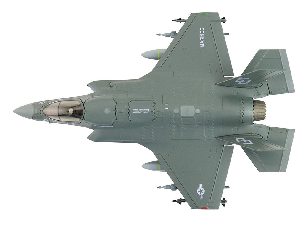Lockheed Martin F-35B Lightning II Aircraft (Beast Mode) "170533 VMFA-533 Hawks" (2025) United States Marine Corps "Air Power Series" 1/72 Diecast Model by Hobby Master