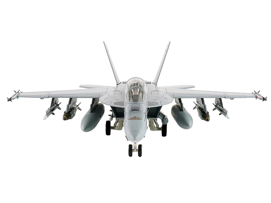 Boeing F/A-18F Super Hornet Fighter Aircraft "165875 Green Hornet VX-23 Salty Dogs NAS Patuxent River" (2011) United States Navy "Air Power Series" 1/72 Diecast Model by Hobby Master